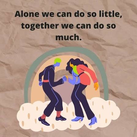 TWO GOOD HEADS ARE BETTER THAN ONE: WHY EXPERIENCE STILL NEEDS COLLABORATION